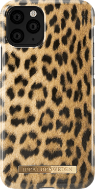 IDEAL OF SWEDEN Funda Fashion para iPhone 11 Pro Rígida Magnética Diseño Wild Leopard Marrón