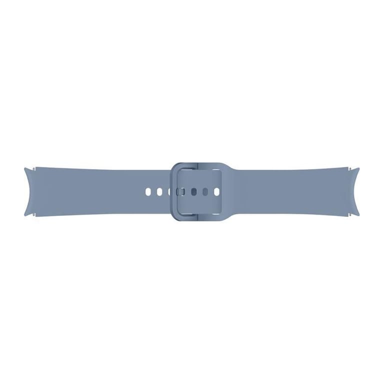 Bracelet Sport pour G Watch Series 4/4 Classic/5/5 Pro/6/6 Classic 130mm, M/L Bleu Samsung - Neuf