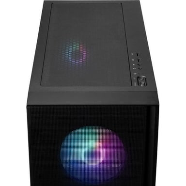 MSI MAG FORGE 320R AIRFLOW Micro Tower CPU Nero, Trasparente