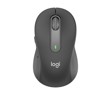 Logitech Signature M650 Ratón inalámbrico RF para diestros + Bluetooth Óptico 2000 DPI