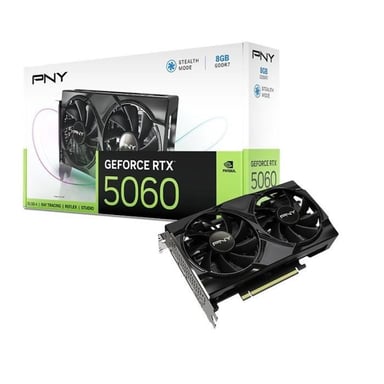 Scheda Grafica PNY GEFORCE RTX 5060 8GB Dual Fan DLSS 4