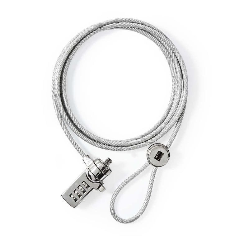 Câble Antivol PC Portable par Combinaison 1 8m Protection Fiable Neuf - vue 5