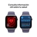 Apple Watch Series 11 GPS 46mm Boitier en Aluminium Argent avec Bracelet Sport Brume Violette - M/L