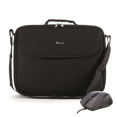 NGS Bureau Kit 40,6 cm (16'') Bolsa Messenger Negra