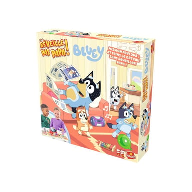 Jeu de société Bluey Sshh… Don't Wake Dad par Goliath 2 à 6 joueurs Suspense et hasard Dès 4 ans