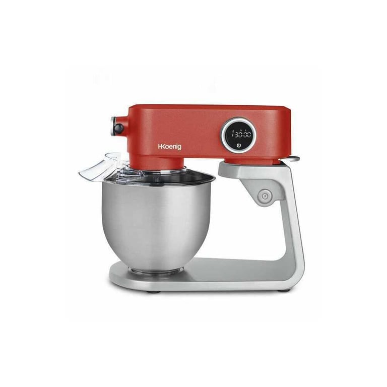 Robot Pâtissier H.KOENIG KM124 – 800 Watt, 5L, Métal, 8 Vitesses - vue 5