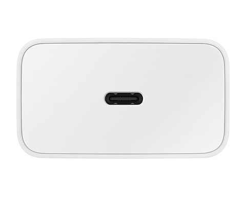 Samsung 15W PD Power Adapter (USB-C) (without Cable) Smartphone Blanc Intérieure