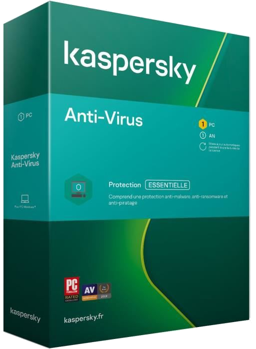 KASPERSKY Antivirus 2020, 1 poste, 1 an