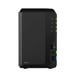 Synology DiskStation DS218 serveur de stockage NAS Bureau Realtek RTD1296 2 Go DDR4 0 To DiskStation Manager Noir