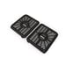 Ninja AF500EU Freidora Doble 10.4 L Autónomo 2470 W Freidora de Aire Caliente Negro, Acero Inoxidable