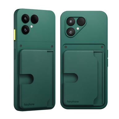 Fairphone Portatarjetas de plástico para Fairphone 6 modular 3 Cartas Vert forêt