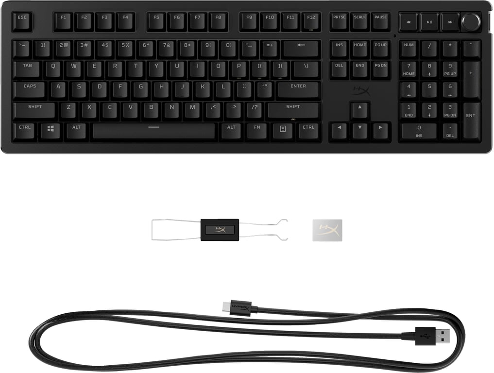 Clavier mécanique Gaming Azerty HyperX Alloy Rise - vue 3