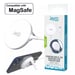 Jaym - Caricabatterie magnetico senza fili con funzione di supporto - Intelligente QI 15W a induzione rapida Bianco
