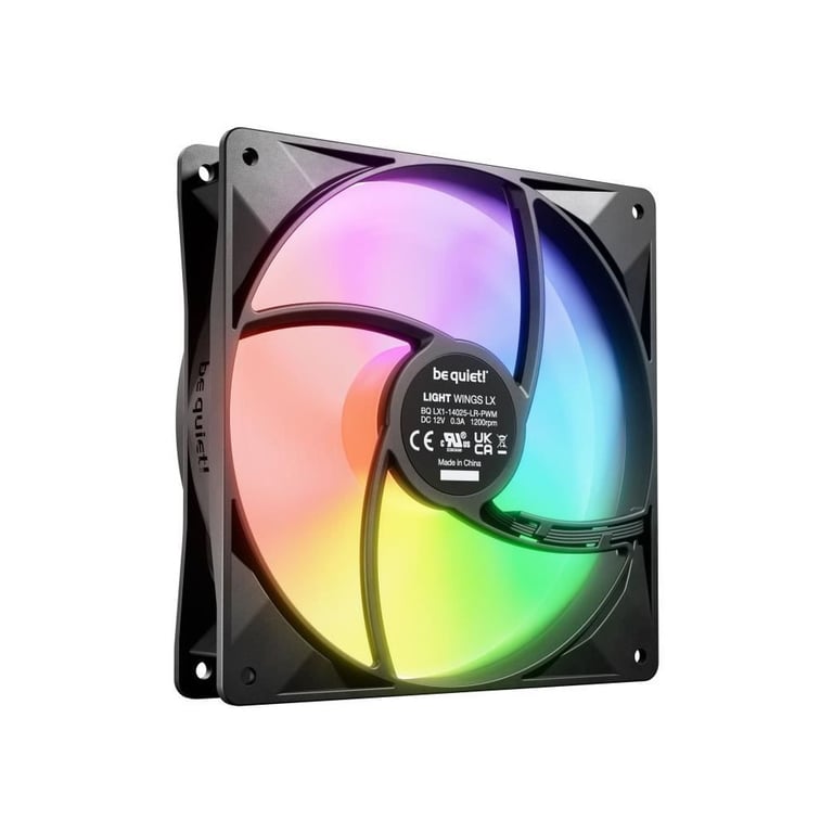 BEQUIET Modèle du produit : Wings LX 140 mm PWM Neuf - vue 2