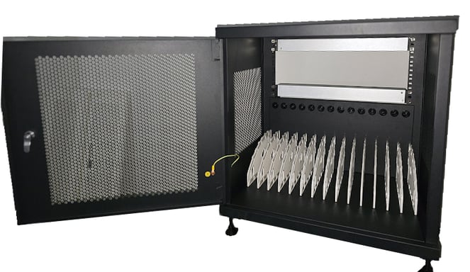 Ewent Armario de carga para 14 portátiles, tablets y smartphones