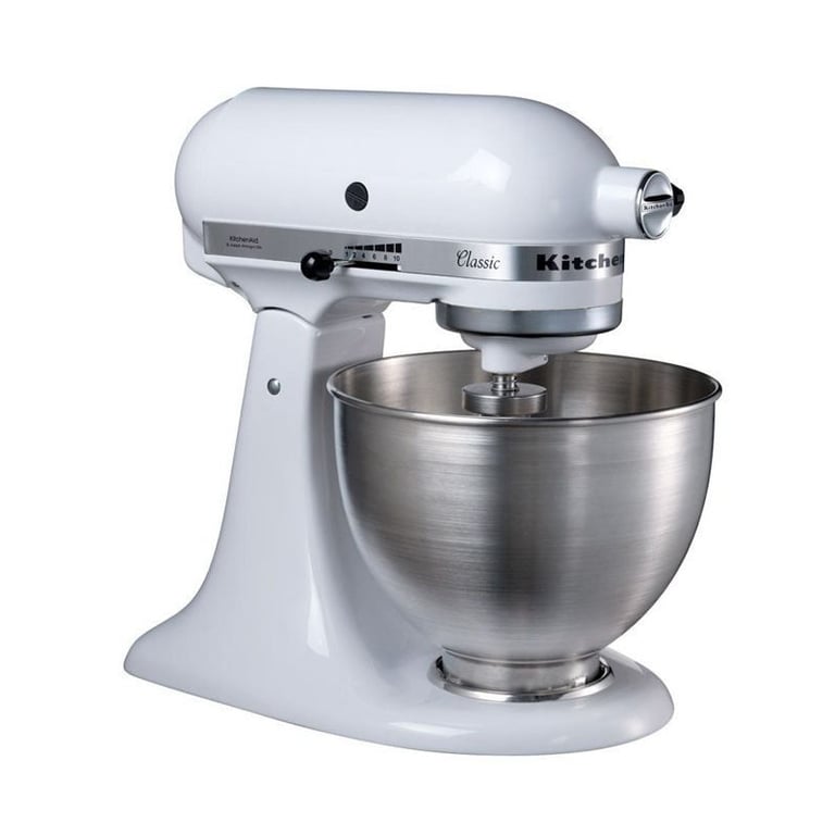 Robot pâtissier multifonction KitchenAid Classic 5K45SSEWH - vue 4