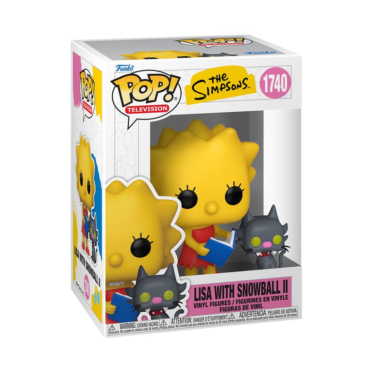 Les Simpson Figurine POP & Buddy Lisa & SB 9 cm - vue 4