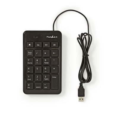 Nedis KBNM100BK teclado numérico Negro