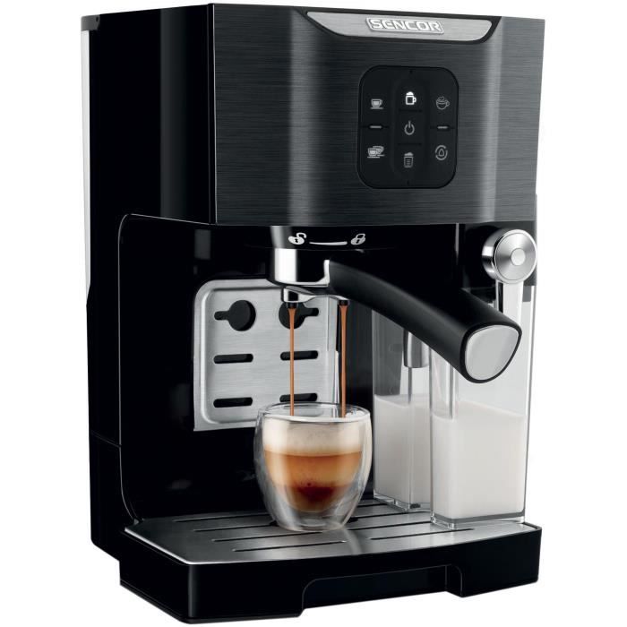 Machine expresso Sencor SES 4040BK - vue 3