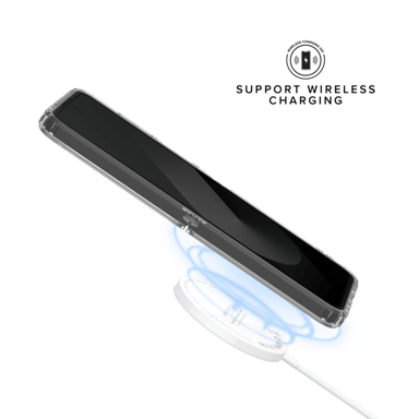 Funda híbrida transparente de plástico reciclado resistente a golpes para Samsung Galaxy Z Flip6