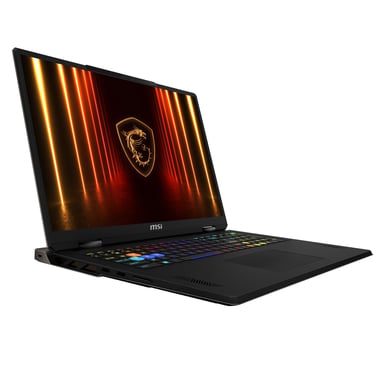 MSI Vector A18 HX A9WHG-051FR AMD Ryzen™ 9 9955HX Ordinateur portable 45,7 cm (18'') Quad HD+ 32 Go DDR5-SDRAM 2 To SSD NVIDIA GeForce RTX 5070 Ti Wi-Fi 7 (802.11be) Windows 11 Home Français Gris