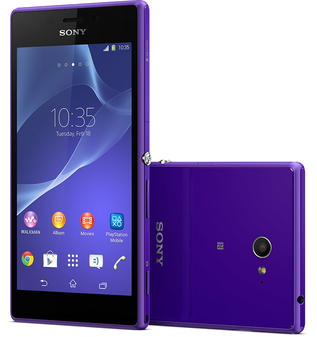 Xperia M2 8 Go, Noir, Violet, débloqué