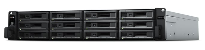 Synology RXD1219sas boîtier de disques 0 To Noir, Gris