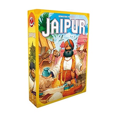 Juego de estrategia Jaipur - Conviértete en el mercader del Maharajá con Asmodee