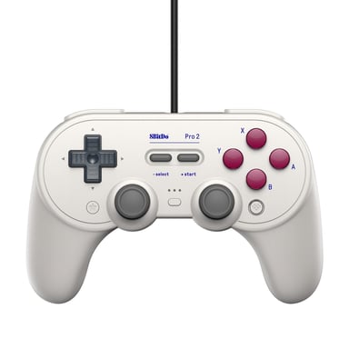 8Bitdo Pro 2 Gris USB Manette de jeu Analogique/Numérique Android, Nintendo Switch, Nintendo Switch Lite, PC