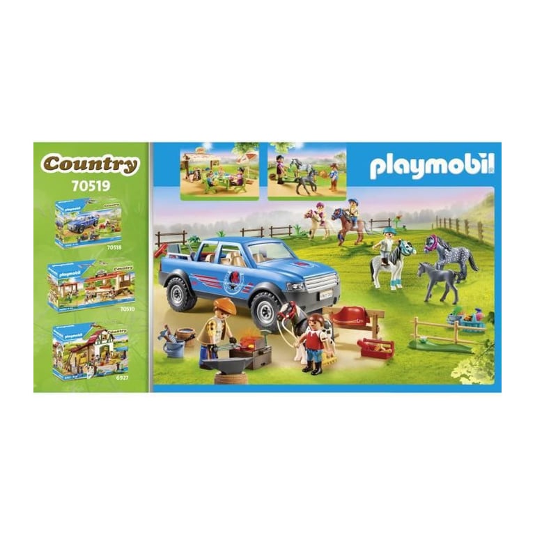 Figurine Café Du Poney Club Playmobil La Boîte Avec Accessoires Inclus - vue 4