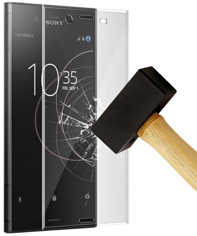 Film verre trempé compatible Sony Xperia XZ1