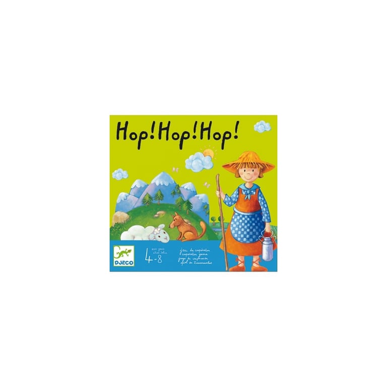 Jeu coopératif Hop! Hop! Hop! de Djeco Amusement en famille Neuf