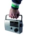 Radio portátil Retro 3000 - Pilas o cable de alimentación - Radio AM/FM con asa y conector para auriculares (HPG317R)