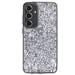 Custodia per Samsung Galaxy S24+ Design con paillettes disco iridescenti