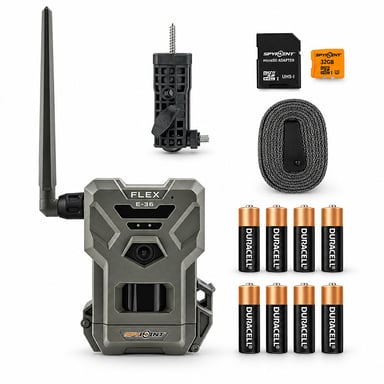 SPYPOINT Piège photographique Flex E36 Elite bundle - SPBUNDLEE36