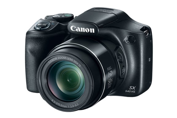 Canon PowerShot SX540 HS 1/2.3'' Appareil photo Bridge 20,3 MP CMOS 5184 x 3888 pixels Noir