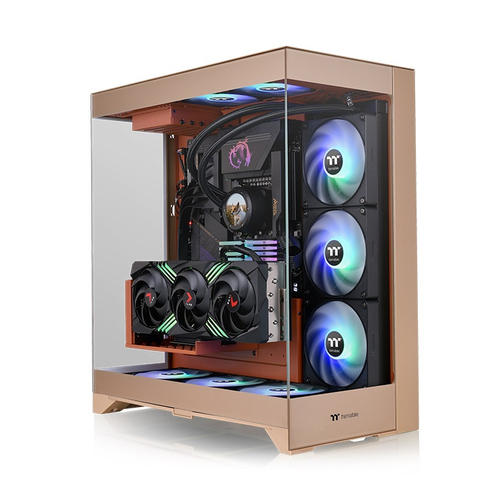 Thermaltake CTE E550 TG Midi Tower Sable - Neuf