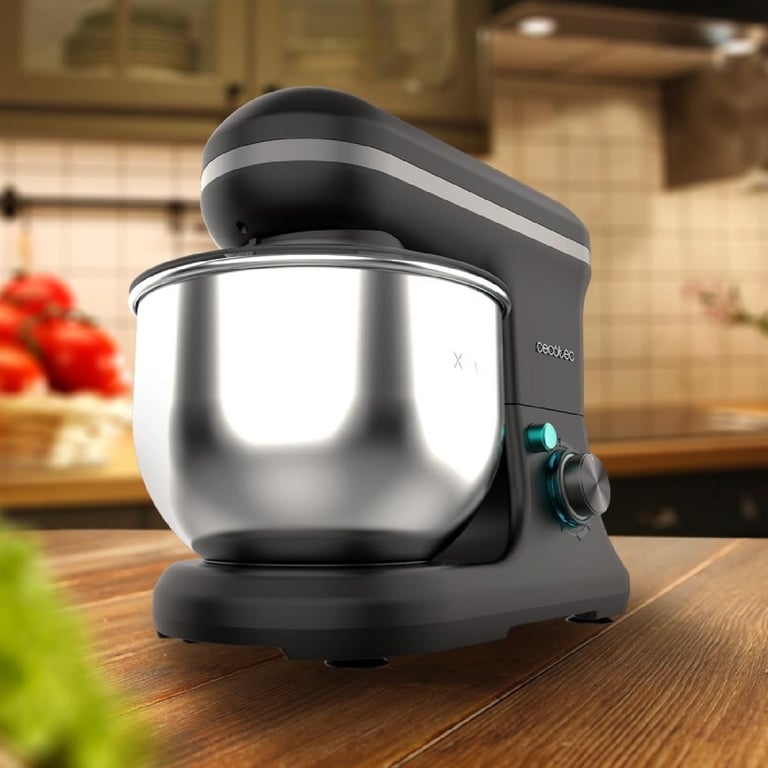 CECOTEC 04381 - Robot pétrisseur Cecomixer Merengue 5L 1200 Ice-Cream Black - Neuf