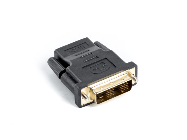 Lanberg AD-0013-BK changeur de genre de câble HDMI DVI-D 18+1 Single Link