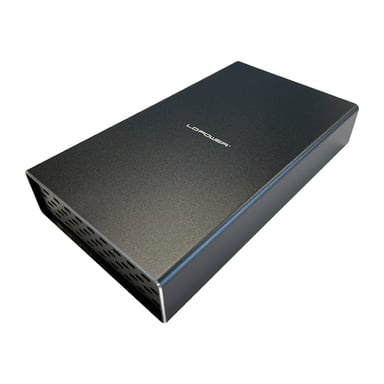 LC-Power LC-DOCK-C-35-M2 Boîtier de disques de stockage Boîtier disque dur/SSD Noir 3.5''