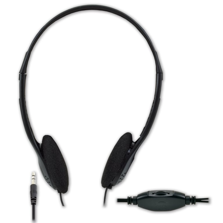 Écouteurs MCL Samar CSQ-HEAD/N – Filaire, Stéréo, Supra-aural, 32 Ohm - vue 3