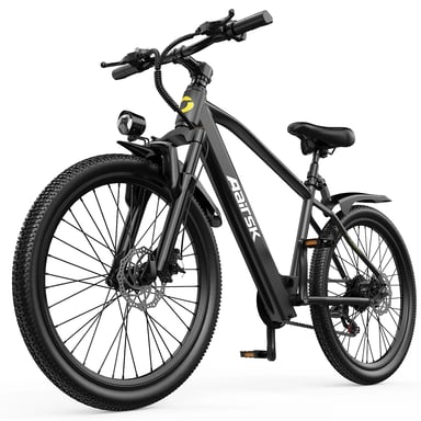 VéLo Électrique Aairsk GT300 | Vitesse Max 25 km/h | Autonomie 35-55 km | Moteur 250W | Batterie 36V 10Ah | Pneus 26 Pouces | Noir