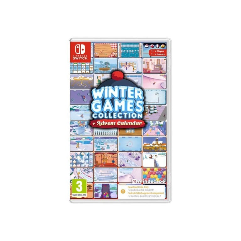Winter Games Collection + Calendrier de l'Avent - Jeu Nintendo Switch - Code in a Box - Neuf