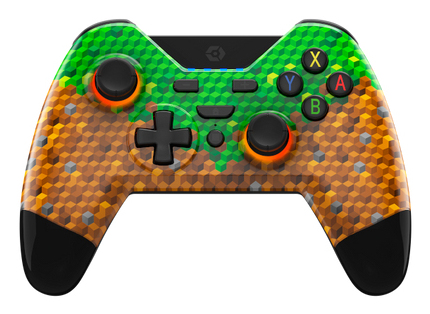 Gioteck WX4+ Multicolore Manette de jeu Nintendo Switch, Nintendo Switch OLED, PC