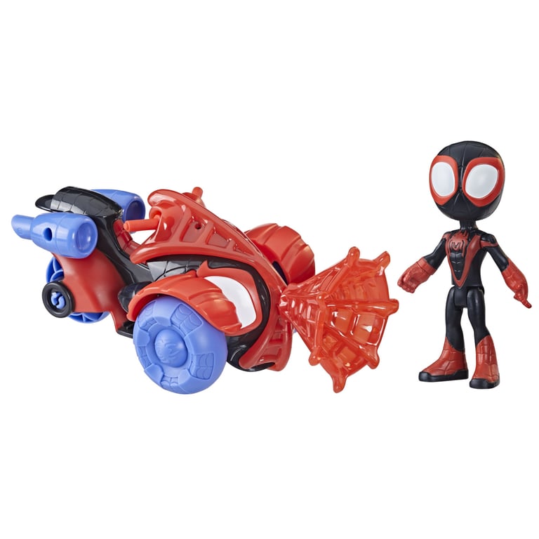Marvel Spidey And His Amazing Friends Coffret Miles Morales : Spider Man Techno Quad - vue 3