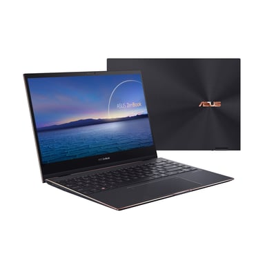ASUS ZenBook Flip S UX371EA-HL036T i7-1165G7 Híbrido (2 en 1) 33,8 cm (13,3'') Pantalla táctil 4K Ultra HD Intel® Core? i7 16 GB LPDDR4x-SDRAM 512 GB SSD Wi-Fi 6 (802.11ax) Windows 10 Home Negro