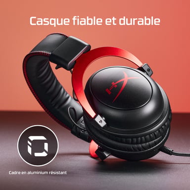 HyperX Casque Cloud II - Jeux (noir rouge)