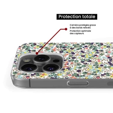 Coque en silicone - Compatible pour Google Pixel 8 Pro - design liberty wiltshire vert