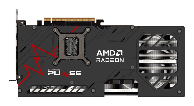 Scheda grafica - PULSE AMD RADEON™ RX 9070 GAMING - 16 GB - Dual HDMI / Dual DP