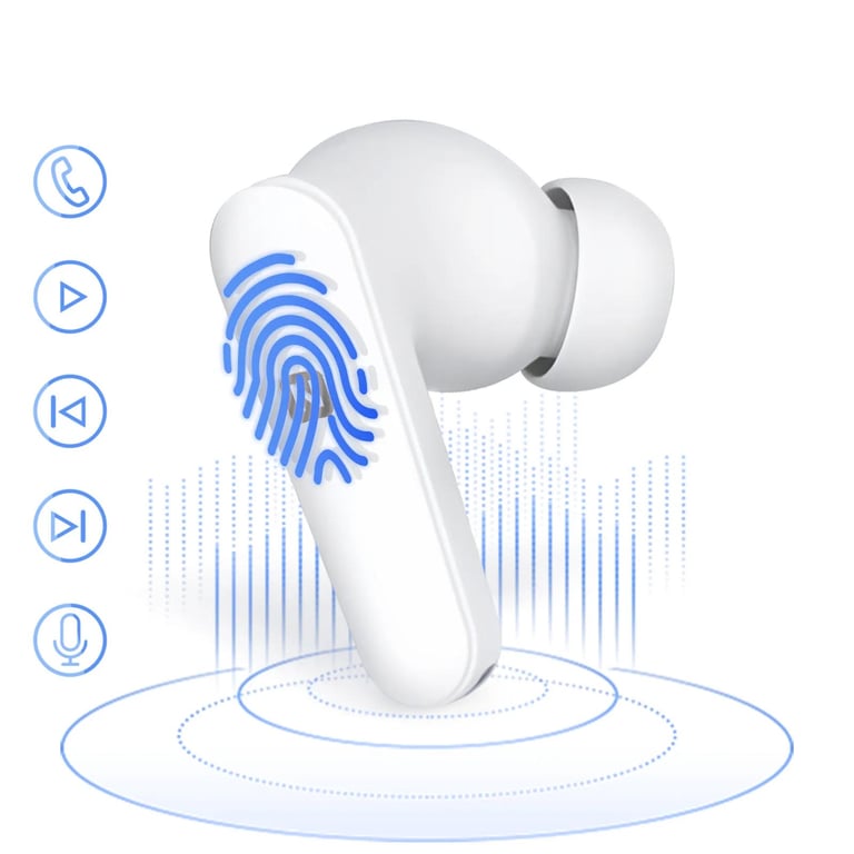 Écouteurs Bluetooth Swissten – Réduction de Bruit Active, Autonomie 35H - vue 6